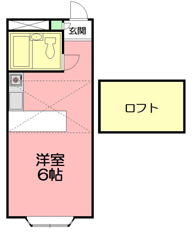 ベルピア茅ヶ崎第7 205号室 間取り