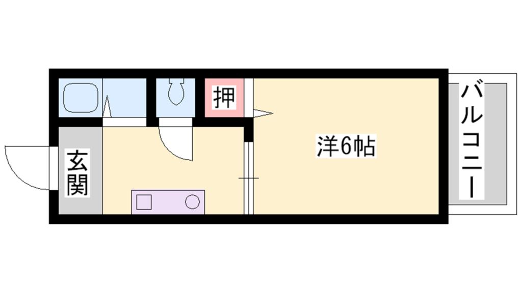 サングリーン別府 間取り図