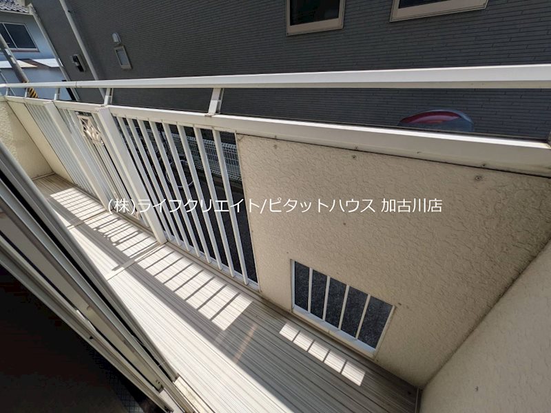 オークハイツ ベランダ