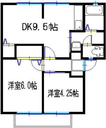 サンライフ芝 間取り図