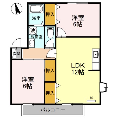 グランメゾン・I　Ｂ棟 間取り図