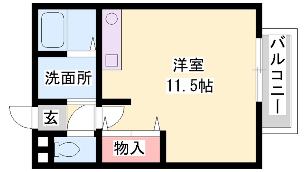 アーバンライフ平岡 間取り図