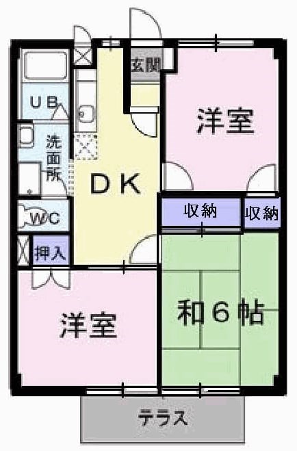 タウンリバティー 間取り図