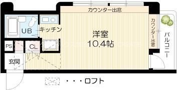 宝殿駅前ヤングパレス 間取り図