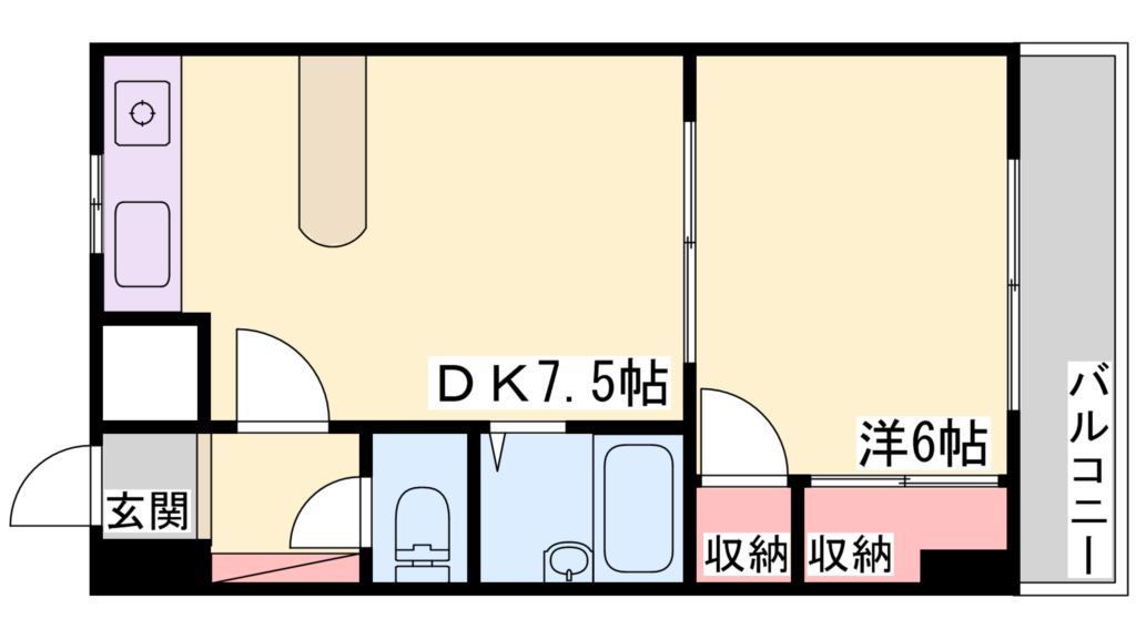 Ｄ－スクウェア加古川 間取り図
