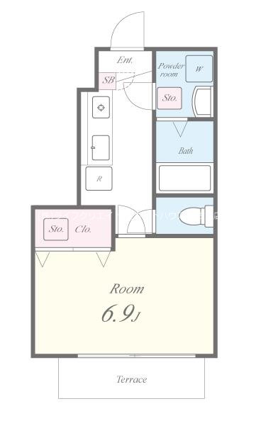エバーソレーユ 間取り図