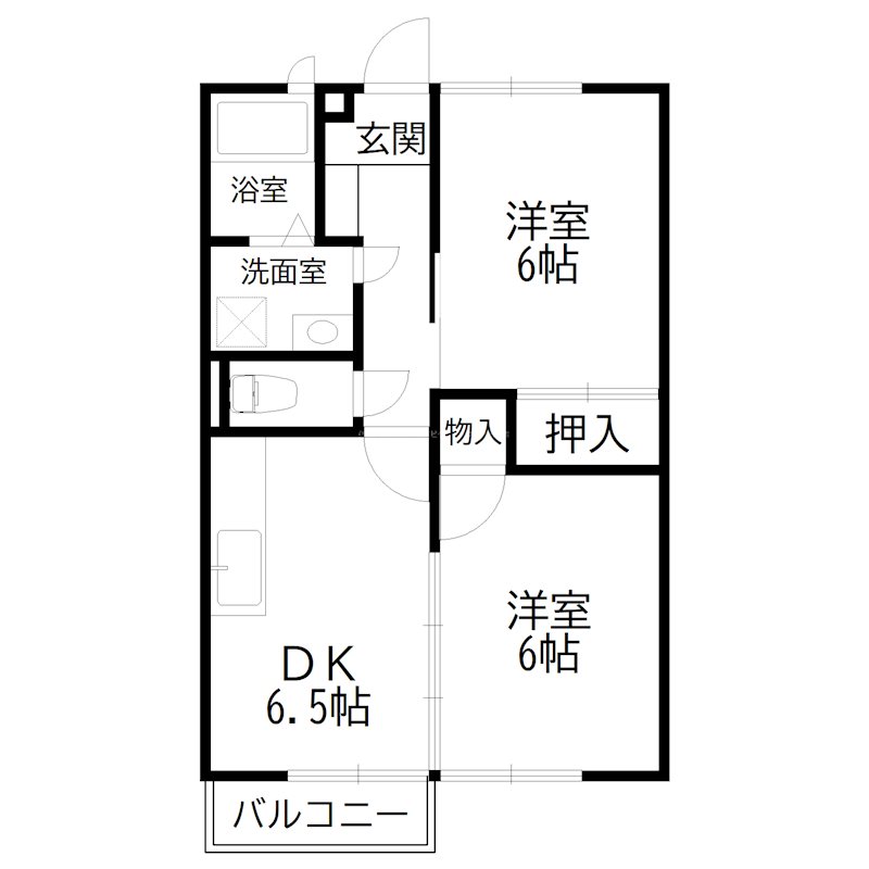 ラムールファミーユ 間取り図