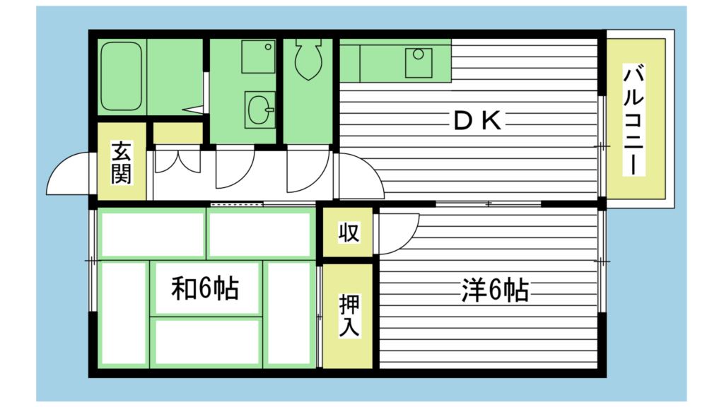 ラムールファミーユ 間取り図