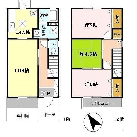 リバーサイドファミーユ 間取り図