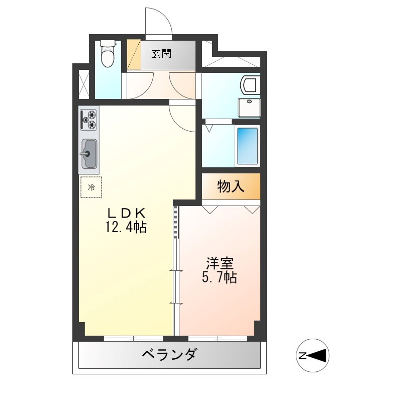 プラナス桜 間取り図