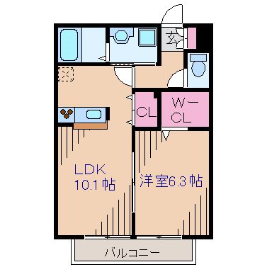 ディアロードＲ 間取り