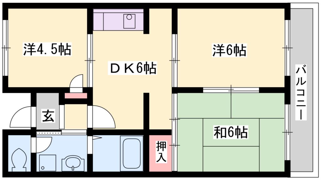 ガーデンプレイス望理郷 間取り図