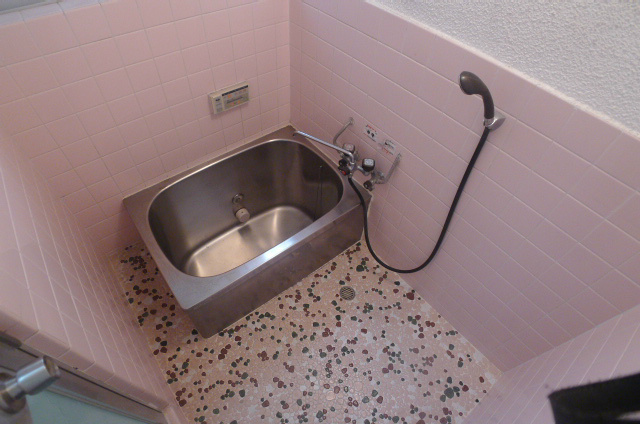 野口町坂井貸家 風呂画像