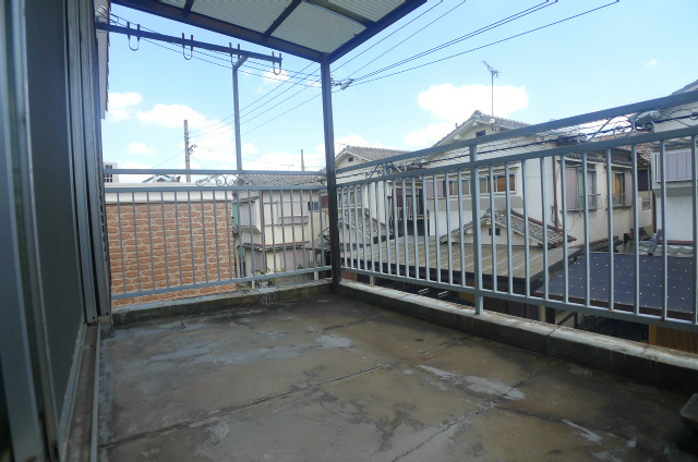 野口町坂井貸家 ベランダ