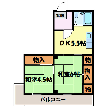 戸田マンション 間取り図