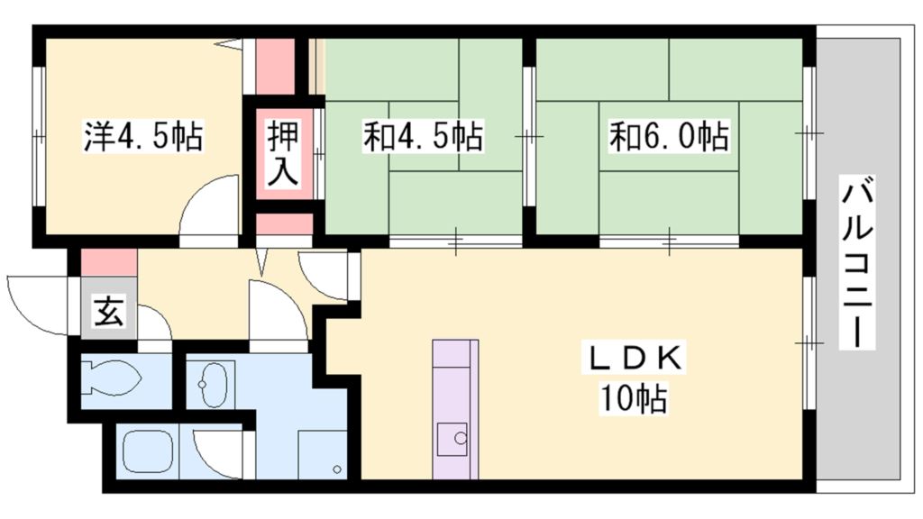 ウィステリア 間取り図