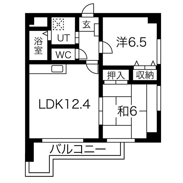 ハッピーコート加古川 間取り図