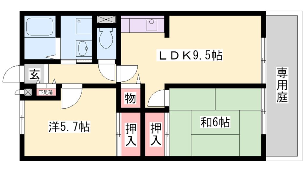 JAサンガーデン高柳 間取り図