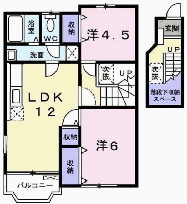 ラ・リヴィエールI 間取り図