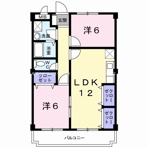 ニューマリッチ加古 間取り図