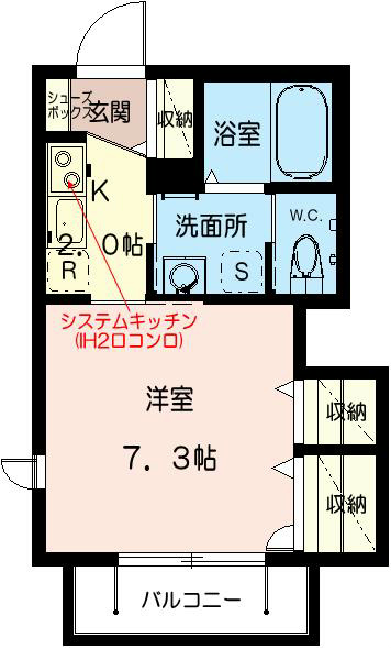 シャーメゾン 並木 間取り