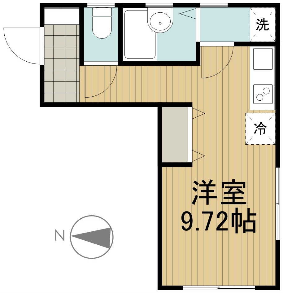 ベースⅠ 間取り図