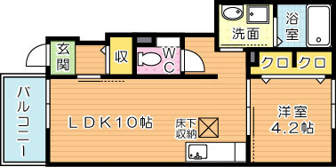 シャルムコッティⅠ 間取り図