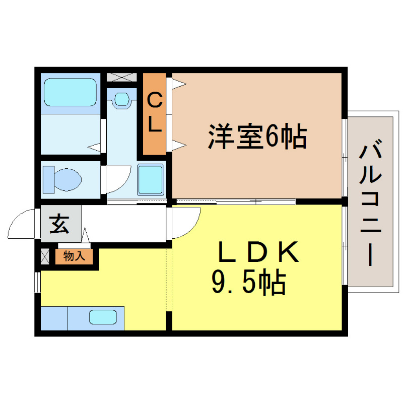 カサベルデ追分 間取り