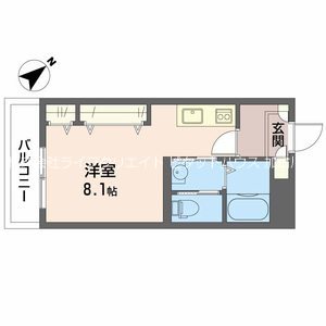 エンカーサ・アイ・寺家町 間取り図