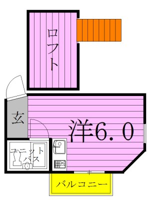 ジュネパレス松戸第81 102号室 間取り