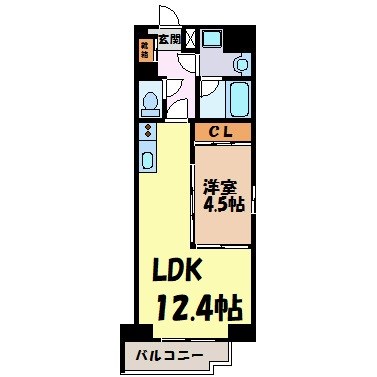 ルーエ千種 間取り図