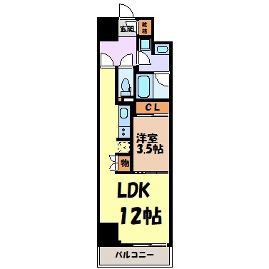 CORNES HOUSE NAGOYA 間取り図