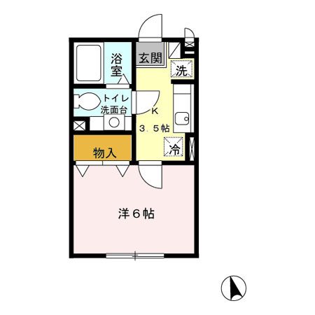アパートメントＫ 間取り