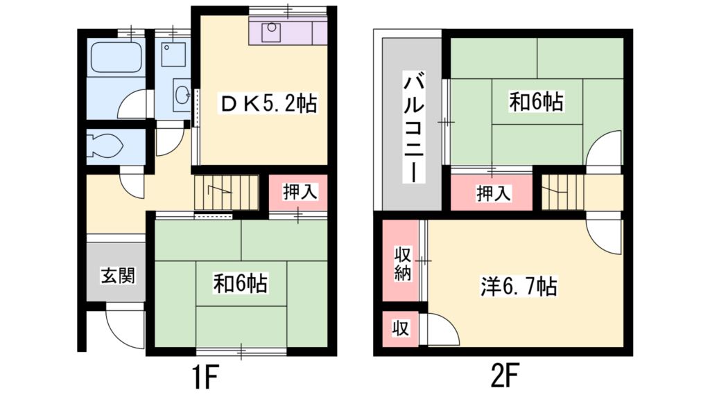 加古川ヤングハイツ 間取り図