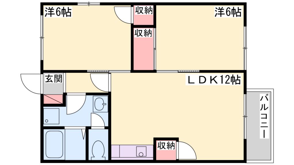 エンジェルコーポラスＡ 間取り図