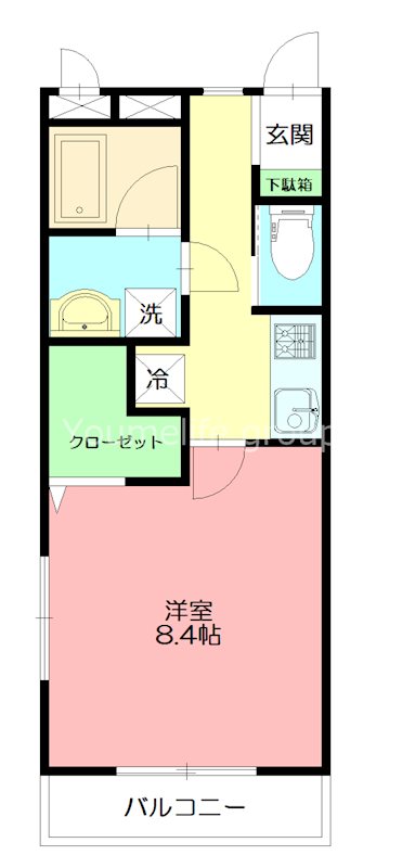 パレット39Ａ 301号室 間取り