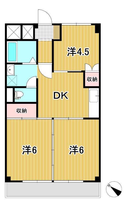 コープカメリア  間取り