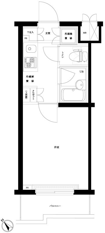 ルーブル武蔵中原 間取り図