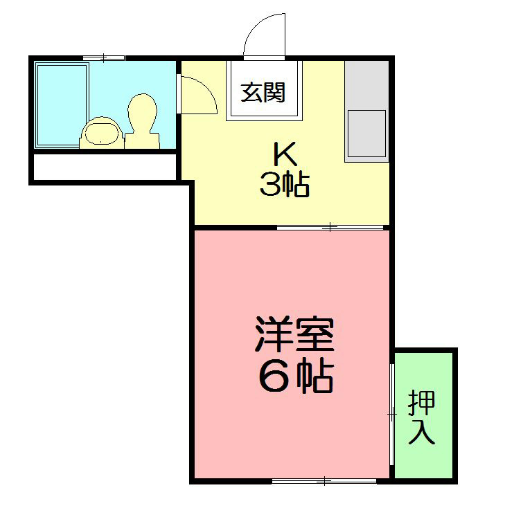 ヴァンベール鎌倉 203号室 間取り