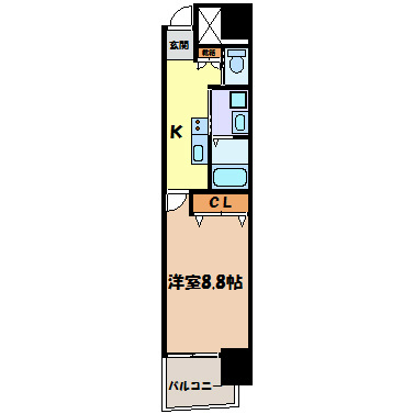 Ｎ ａｐａｒｔｍｅｎｔ 間取り図