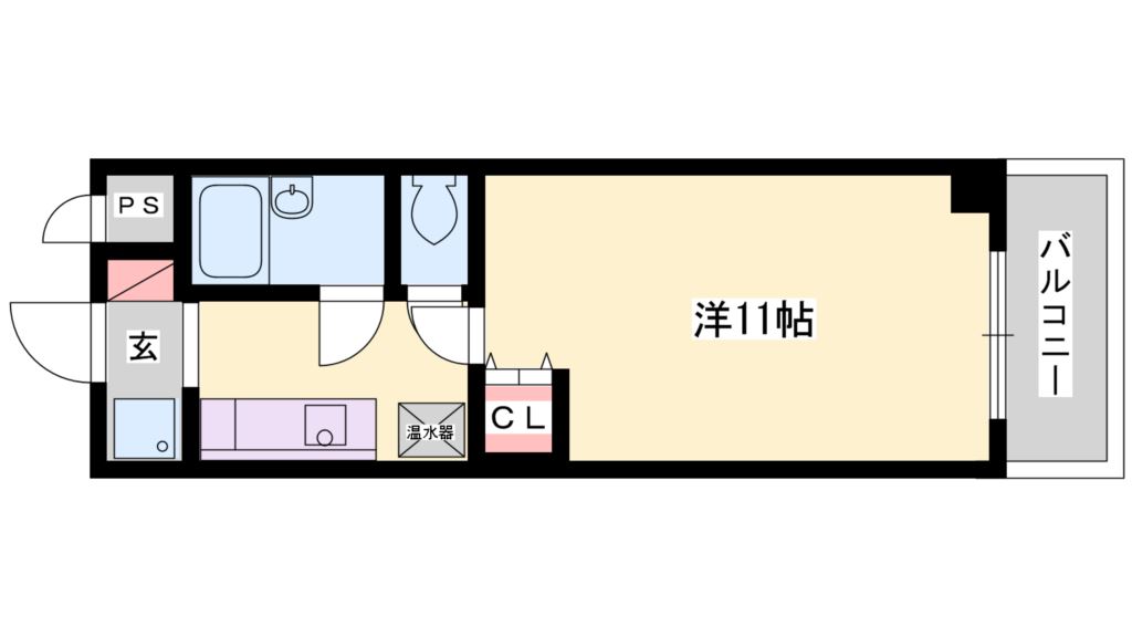 第IIライフマンション 間取り図