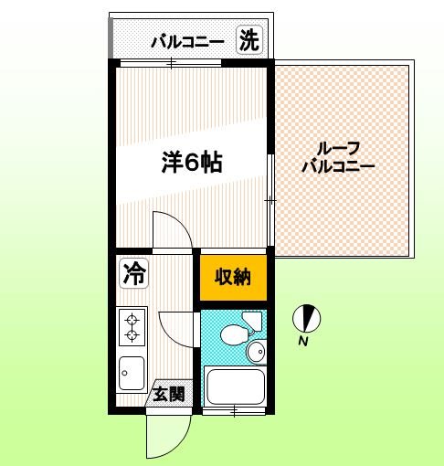 リッツハイツ 31号室 間取り
