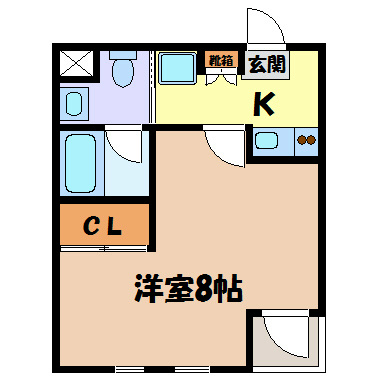 ＮＯＶＥＬ　ＫＵＲＯＫＡＷＡ 間取り図