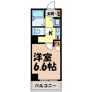 パルティール鶴舞 間取り図