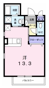 サニー離宮前 間取り図