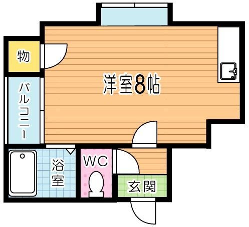 ＳＹＭビルⅡ 101号室 間取り