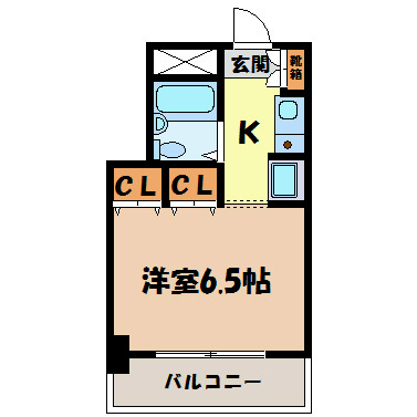 愛知県名古屋市中区新栄 間取り