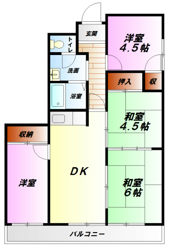 メゾンドール加藤 間取り