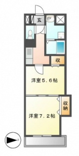 愛知県名古屋市千種区今池 間取り