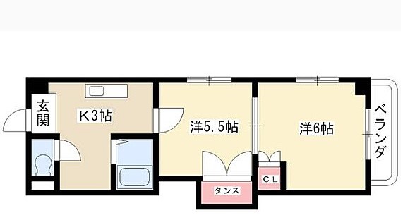 愛知県名古屋市千種区吹上２丁目 間取り